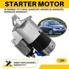 Starter Motor for Nissan Qashqai / Qashqai+2 Juke Note 1.5 dCi Micra  7711135334