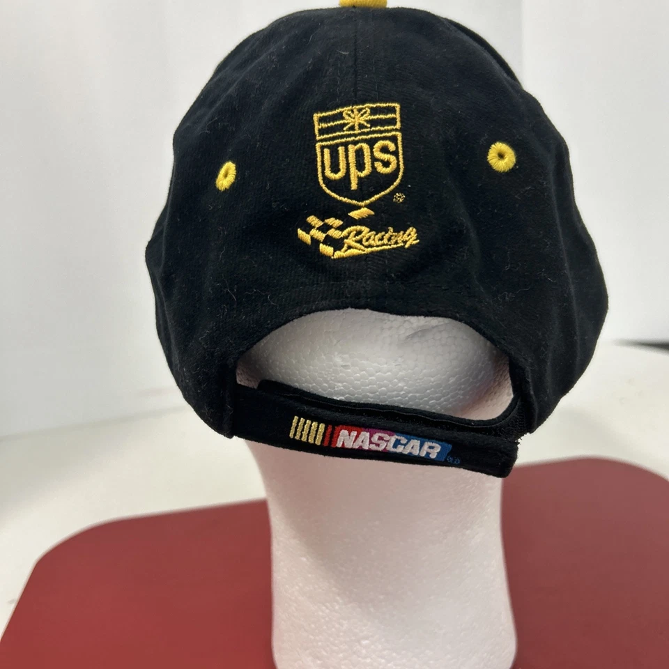 De colección Dale Jarrett #88 UPS Racing Ajustar Correa Sombrero, NASCAR Gorra Ganadores Círculo Foto 3 de 4