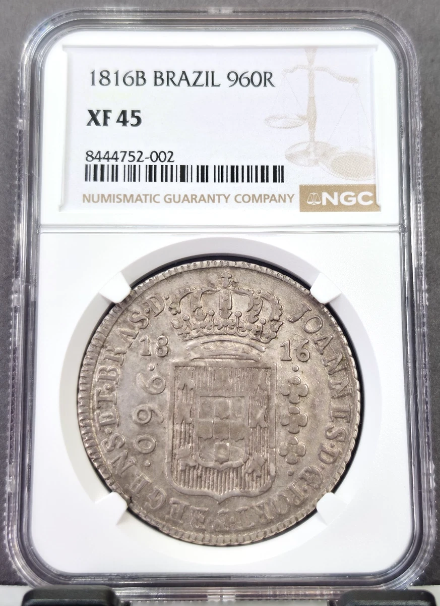银色1816 年巴西硬币| eBay