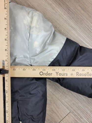 VTG Polo Ralph Lauren Jacket Size 4T White Duck Down Snow Ski Bear Spellout - Picture 7 of 18