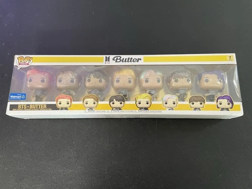 Funko Pop! Rocks: BTS Butter Walmart Exclusive 7-Pack Vinyl Figures