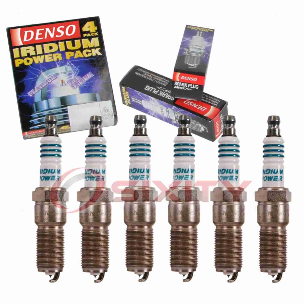 6 pc DENSO 5350 Iridium Power Spark Plugs for XP6083 XP6043 SVRE10PMC5 nk