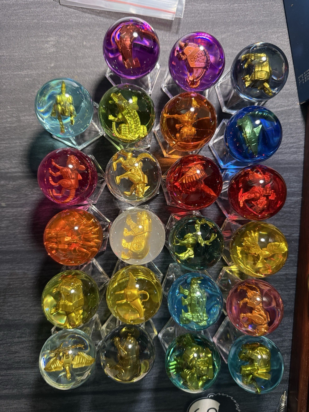 Gaoranger Crystal Set Of  23 Crystals