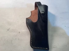 Alamo leather holster Colt 380 govt  380 mustang Llama 380/32  or similar black