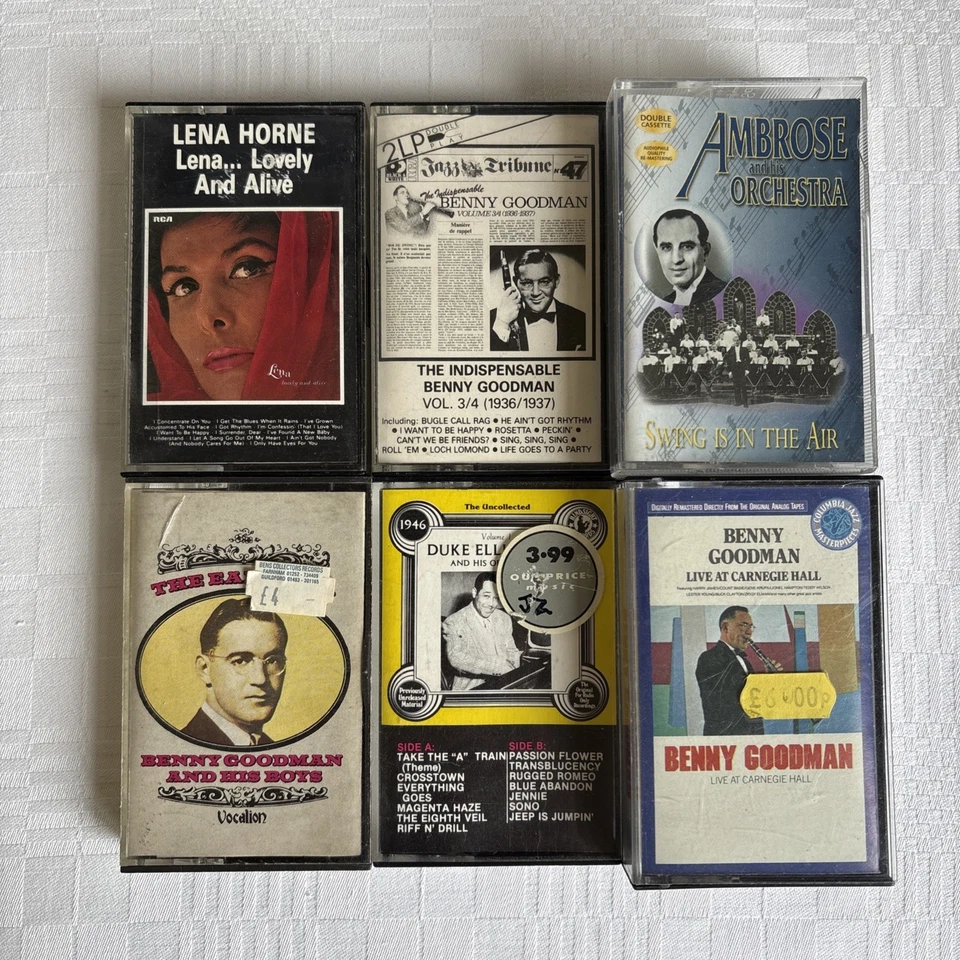 32x JAZZ / BIG BAND Cassette Tape Albums ☆ Bundle - All Tested & Working ☆ Rare - Image 3 of 4