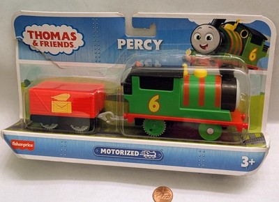 Thomas & Friends.PERCY.All Engines Go Motorized Train,tank engine.green.+TENDER