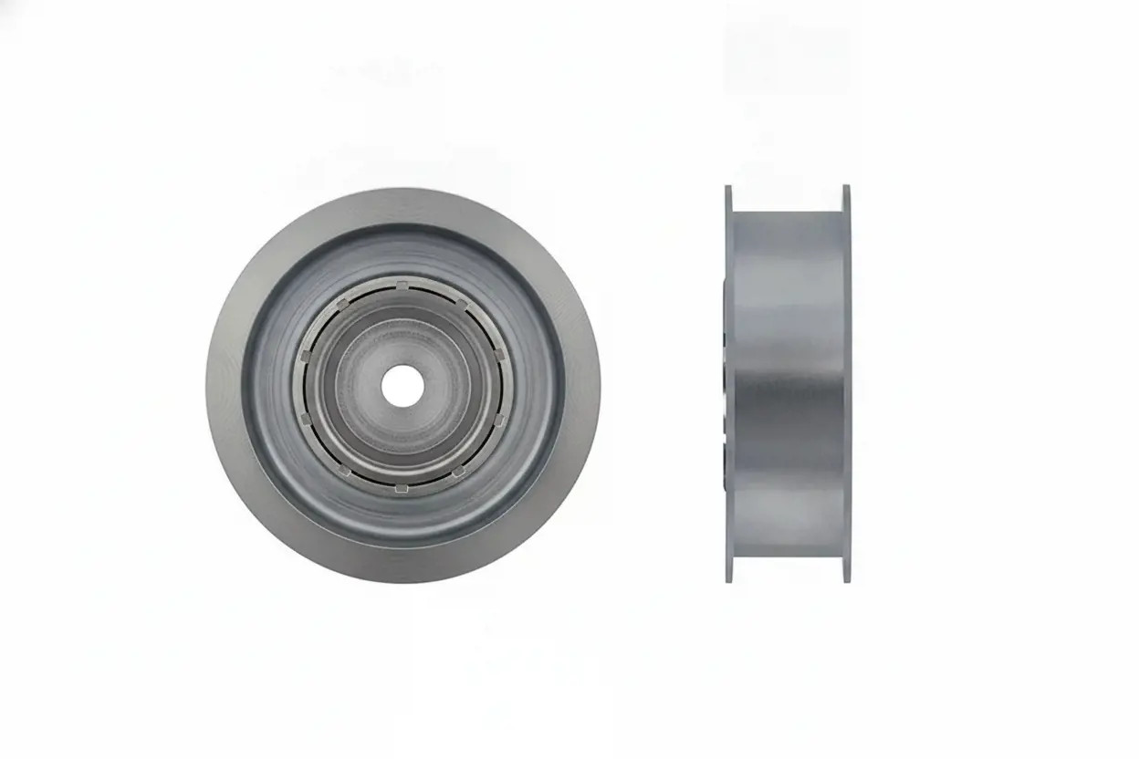 Rullo tenditore cinghia trapezoidale Metallo RNK-ME-052 NTY per MERCEDES-BENZ