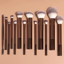 13PCS Makeup Brush Set Foundation Concealer Powder Eyeshadow Blush Brush Kabuki