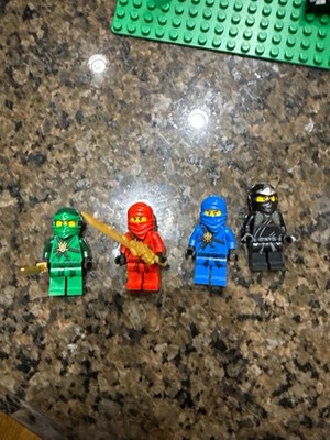 LEGO NINJAGO JAY, Kai, Lloyd, and Cole Vintage OG minifgures GREAT CONDITION