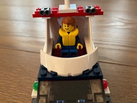 LEGO City Fishing Boat 4642 and Coast Guard Sea Plane 30225