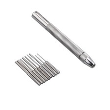 Watch Bracelet Remover Pin Punch Tool With Stainless Steel 0.5-1.6mm Pin Bit