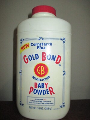 Gold Bond Medicated Baby Powder Cornstarch 10 oz No seal