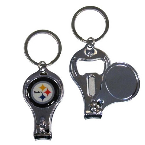 NFL 3-IN-1 KEYCHAIN, NAIL CLIPPERS, BOTTLE OPENER, KEY RING PICK THE TEAMS - Picture 33 of 38