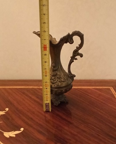 Lotto di VARI OGGETTI STOCK CERAMICA E METALLO vintage arredo per casa - Foto 6 di 12