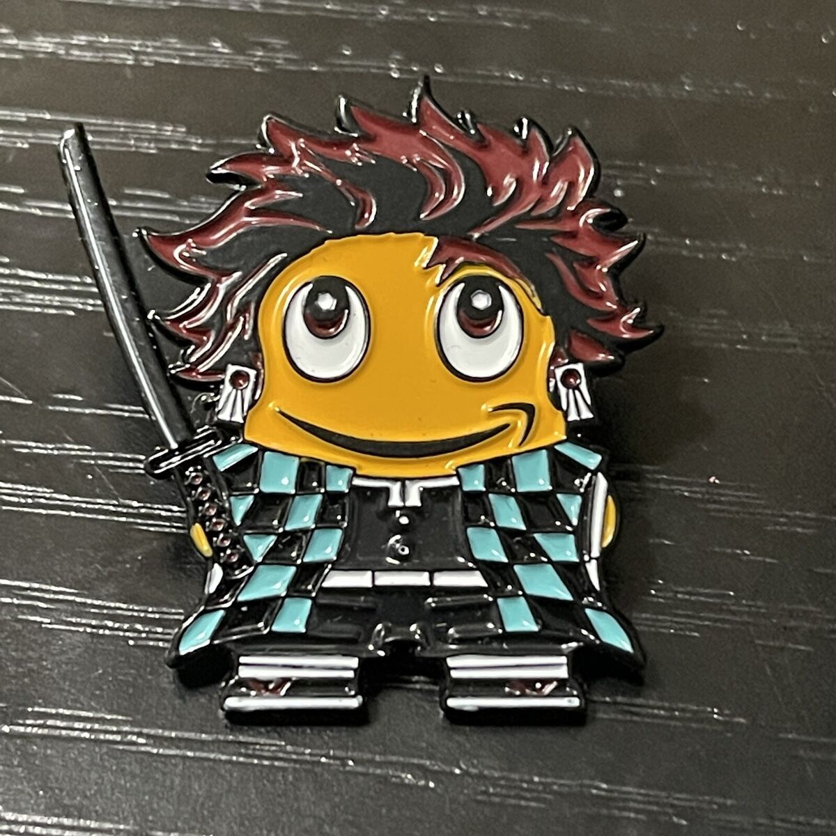 Demon Slayer Tanjiro Enamel Pin V2