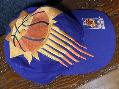 Vintage Phoenix Suns Hat Big Logo The Game Snapback Cap 90's Vintage Phoenix Suns Hat Big Logo The Game Snapback Cap 90's