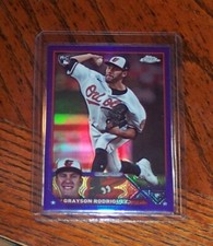 Grayson Rodriguez 2023 Topps Chrome Update Purple Refractor #’d 239/250