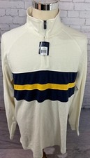 Chaps Sport Men  s XL 1/4 Zip Long Sleeve Golf Pullover Shirt NWT