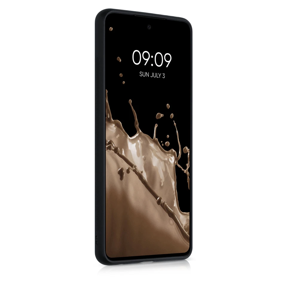 Cover compatibile con Samsung Galaxy A52 A52 5G A52s 5G legno e bumper TPU - Immagine 2 di 4