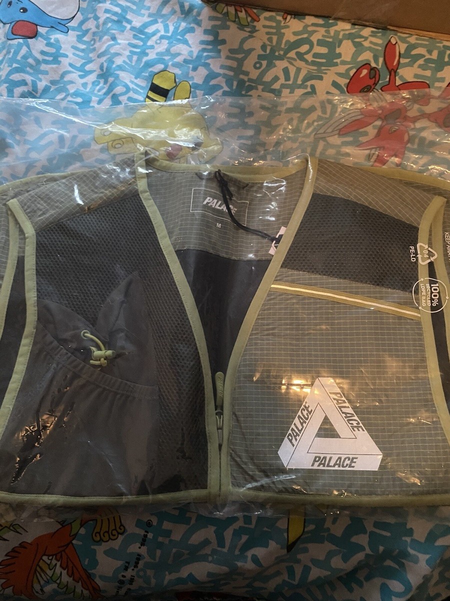 Palace Skateboards Hydro Vest Lime Size Medium Gorpcore