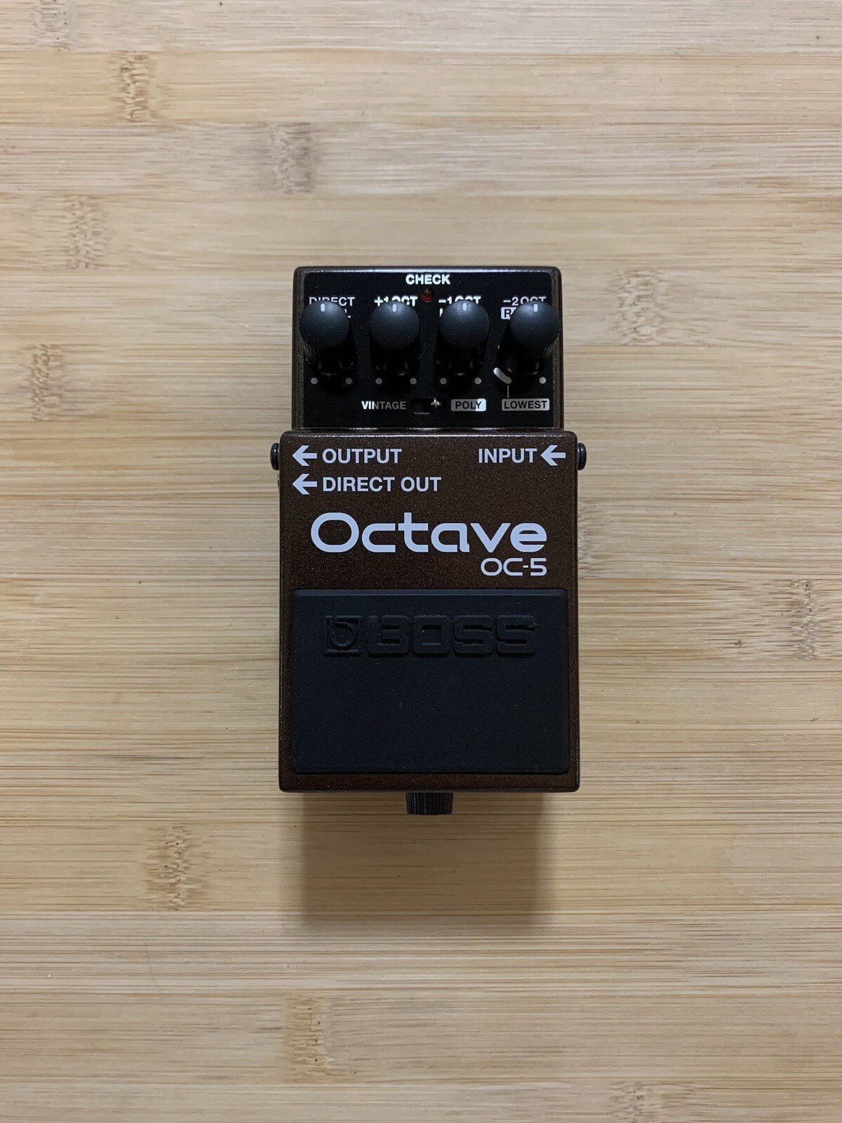 Boss OC5 Octave Guitar Pedal eBay