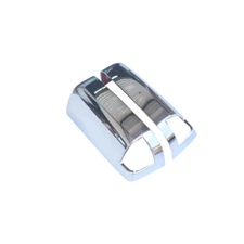 Chrome Fits 2019-2023 Dodge Ram 1500 Tradesman Half Mirror Covers W/Turn Signal 