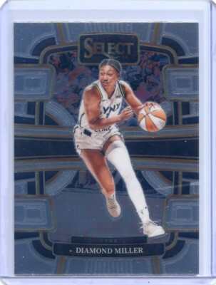 2024 Panini Select WNBA Concourse NO. 25 Diamond Miller, Minnesota Lynx