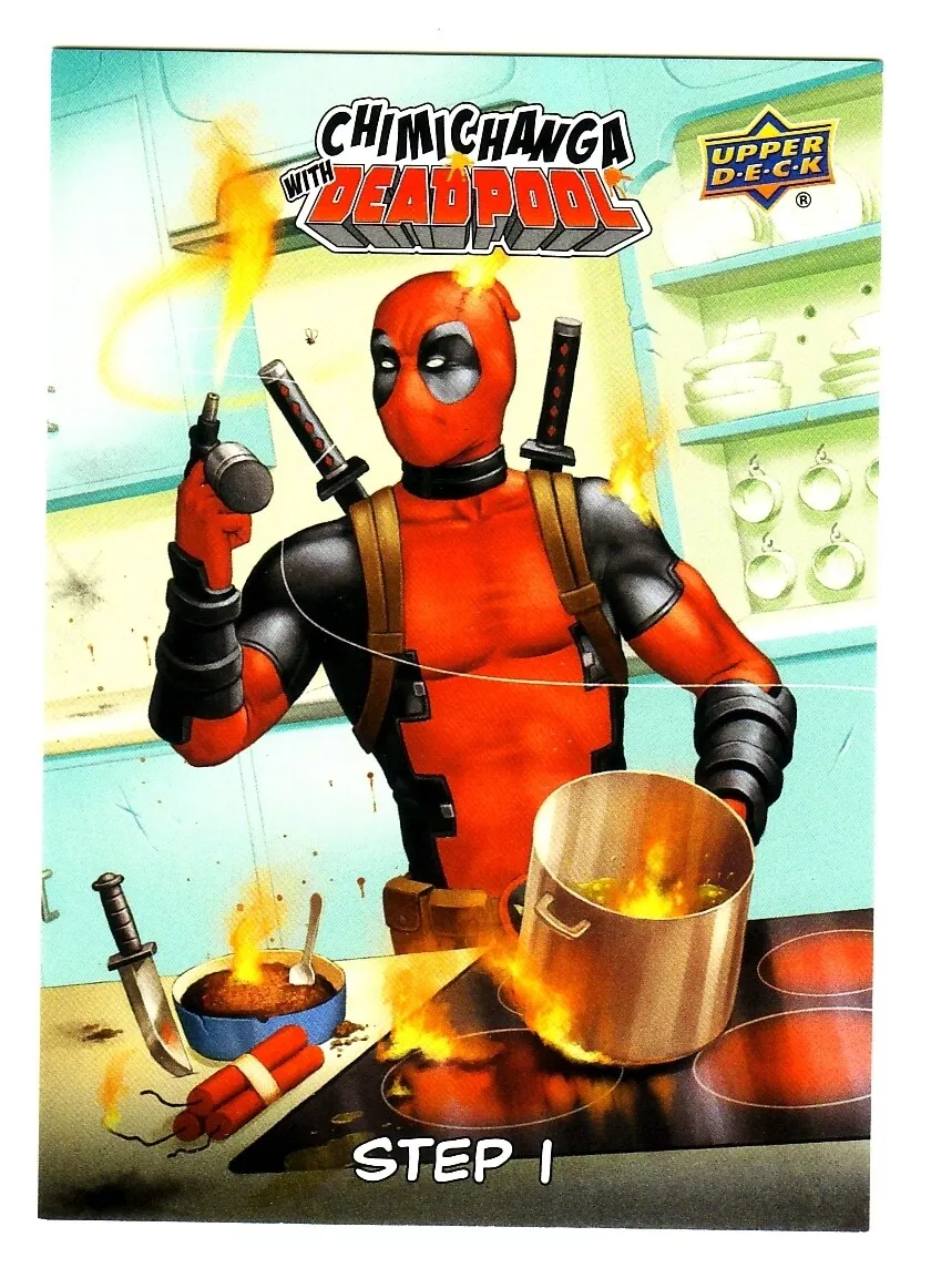 2019 Upper Deck Chimichangas With Deadpool Step 7 #CWD-7. SHIPS FREE!!)