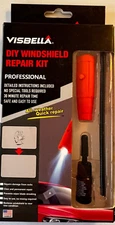 Visbella DIY Windshield Windscreen Repair Kit for Glass Chips and Cracks 
