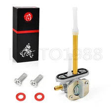 Tank Switch Fuel Valve Petcock W/ Lever Screw For Yamaha TY350 TY 350 1985 1986