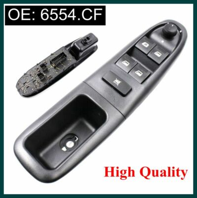 Accesorio Automoción Interruptor De Elevalunas Para Peugeot 406 - Power Master 6554.CF, Compatible 1999-2003, Lado Conductor Interruptor Ventana Peugeot 406 Accesorio Automoción Interruptor De Elevalunas Para Peugeot 406 - Power Master 6554.CF, Compatible 1999-2003, Lado Conductor Interruptor Ventana Peugeot 406