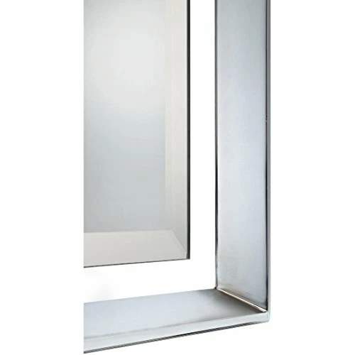 Quoizel UPRZ53426C Uptown Ritz Mirror in Polished Chrome - Picture 4 of 5