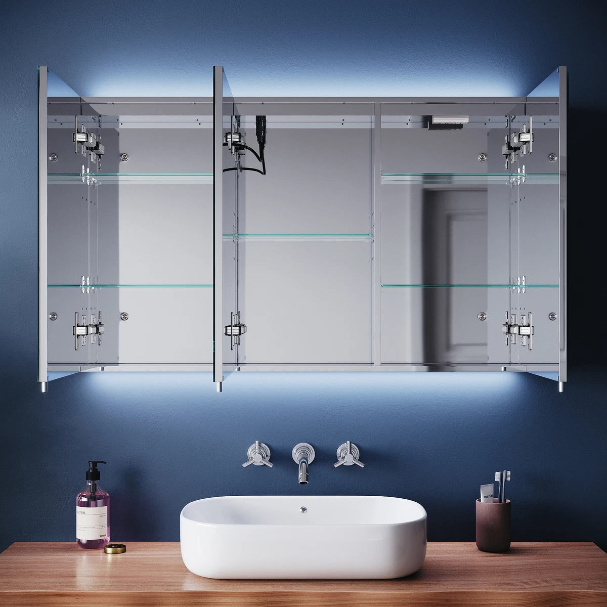 Bathroom Cabinet Mirror Shaver Socket | Cabinets Matttroy