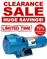 GOULDS  GT20 2 HP IRRI-GATOR Self-Priming Centrifugal Pump, 230 Volts 1 PH