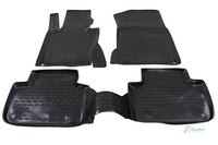 GummifußMatten Gummimatten 3D Passend FüR Bmw X3 E83 2003-2010 4 Tlg