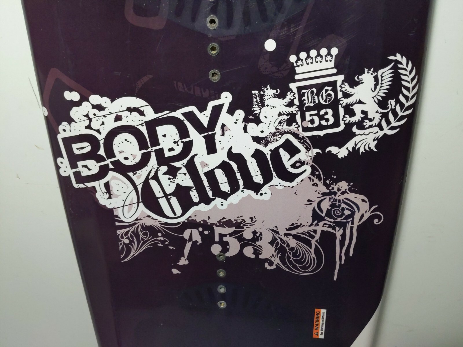 Body Glove Signature Board Wakeboard USA BodyGlove 54.25" eBay