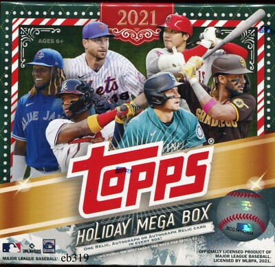 Topps HOLIDAY MEGA BOX　2021 2021 topps holiday mega box sealed | eBay