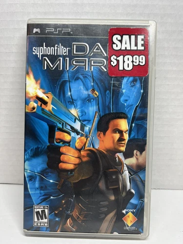 Syphon Filter: Dark Mirror (Sony PSP, 2006) Tested And Working