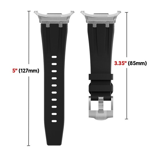 Cinturino robusto in gomma siliconica per Samsung Galaxy Watch ultra 47 mm cinturino sportivo - Foto 4 di 35