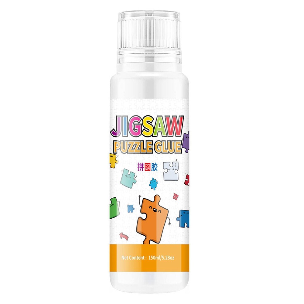 Jigsaw Puzzle Glue, Jigsaw Glue with Sponge , Non- and Quick Dry3598