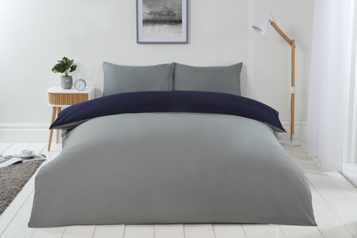 Duvet Set Reversible Soft Quilt Cover with Pillow Cases - Lyla - Picture 28 of 38