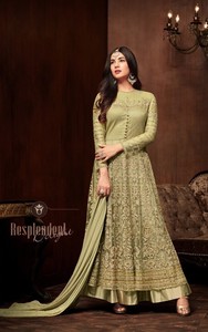 salwar suit for wedding reception