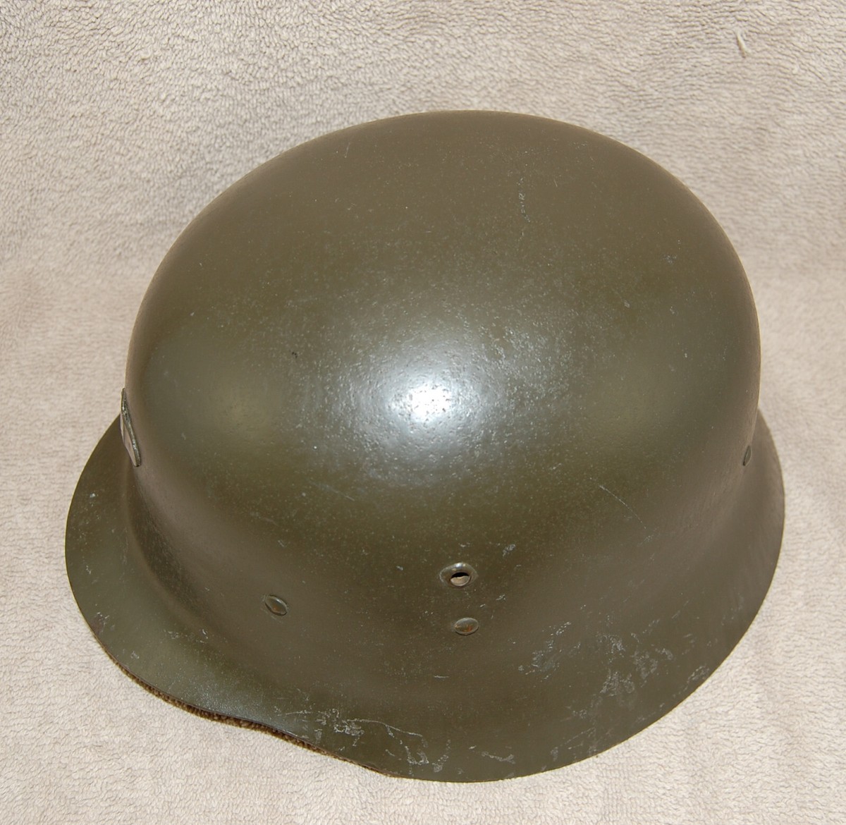 Spanish M42 German Style Steel Combat Helmet with Liner | eBay