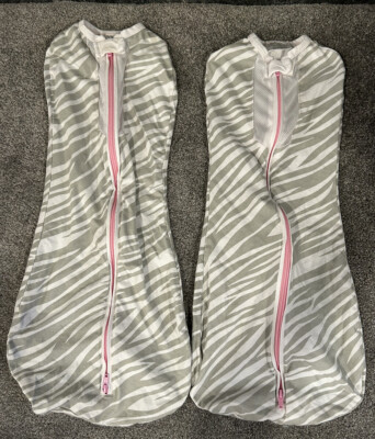 WOOMBIE AIR Zebra with Pink Trim PreOwned