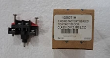 Eaton 10250T1H NO/NC Factory Sealed Contact Block CLI DIV2 GRBCD