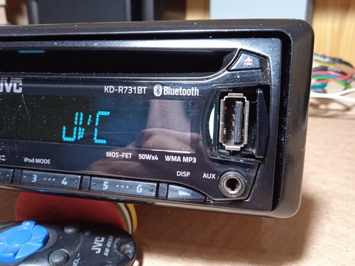 JVC KD-R731BT Autoradio USB CD MP3 Bluetooth (leggi) - Foto 6 di 17