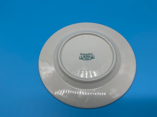 Vintage Syracuse China COLUMBIA Old Ivory Silver PLATINUM Dessert Plate 6" USA - Picture 2 of 4