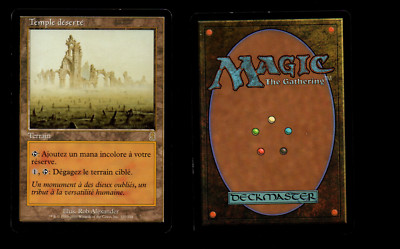 @MRM FR/VF Temple d��sert�� - Deserted Temple MTG magic ODY