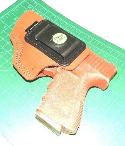 Bianchi 6 LH Suede Leather IWB Holster 19559 Glock 29 30 H&K USPc Springfield XD - Picture 5 of 11