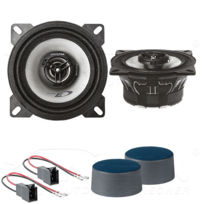 ALPINE LAUTSPRECHER für RENAULT TWINGO I / 1 Facelift 1998-2008 Heck 180W #BEQW